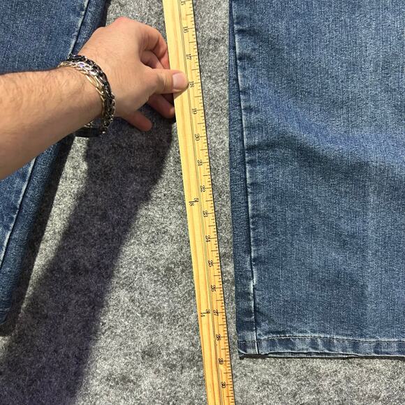 Wrangler Carpenter Jeans Blue Denim Workwear Utility Pants 32x30 - Picture 2 of 6